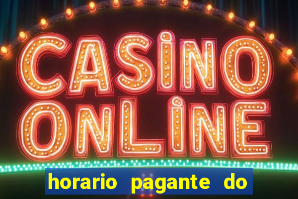horario pagante do coelho fortune